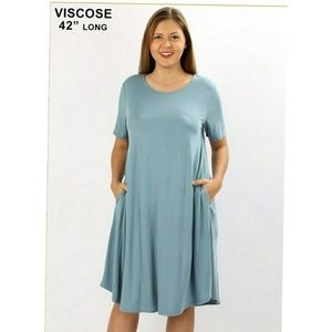 SALE NEW Knit Comfy Shift Dress